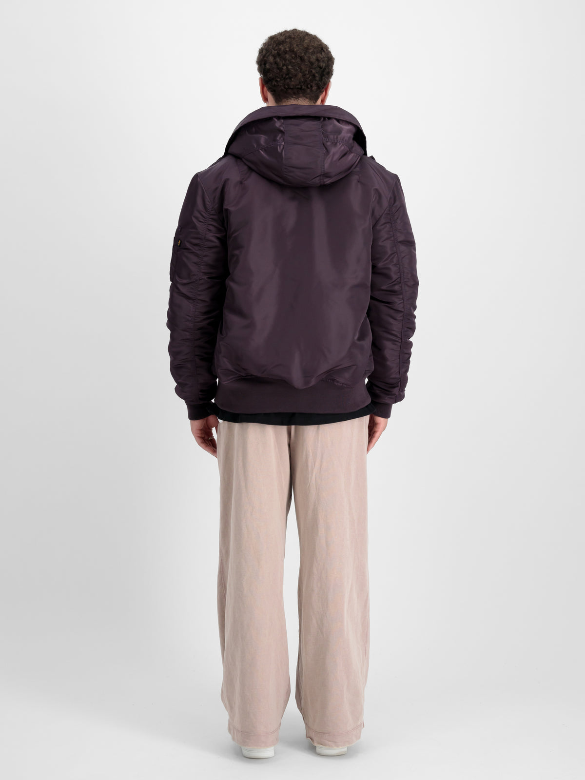 MA-1 Hooded Slim Bomber Jacket