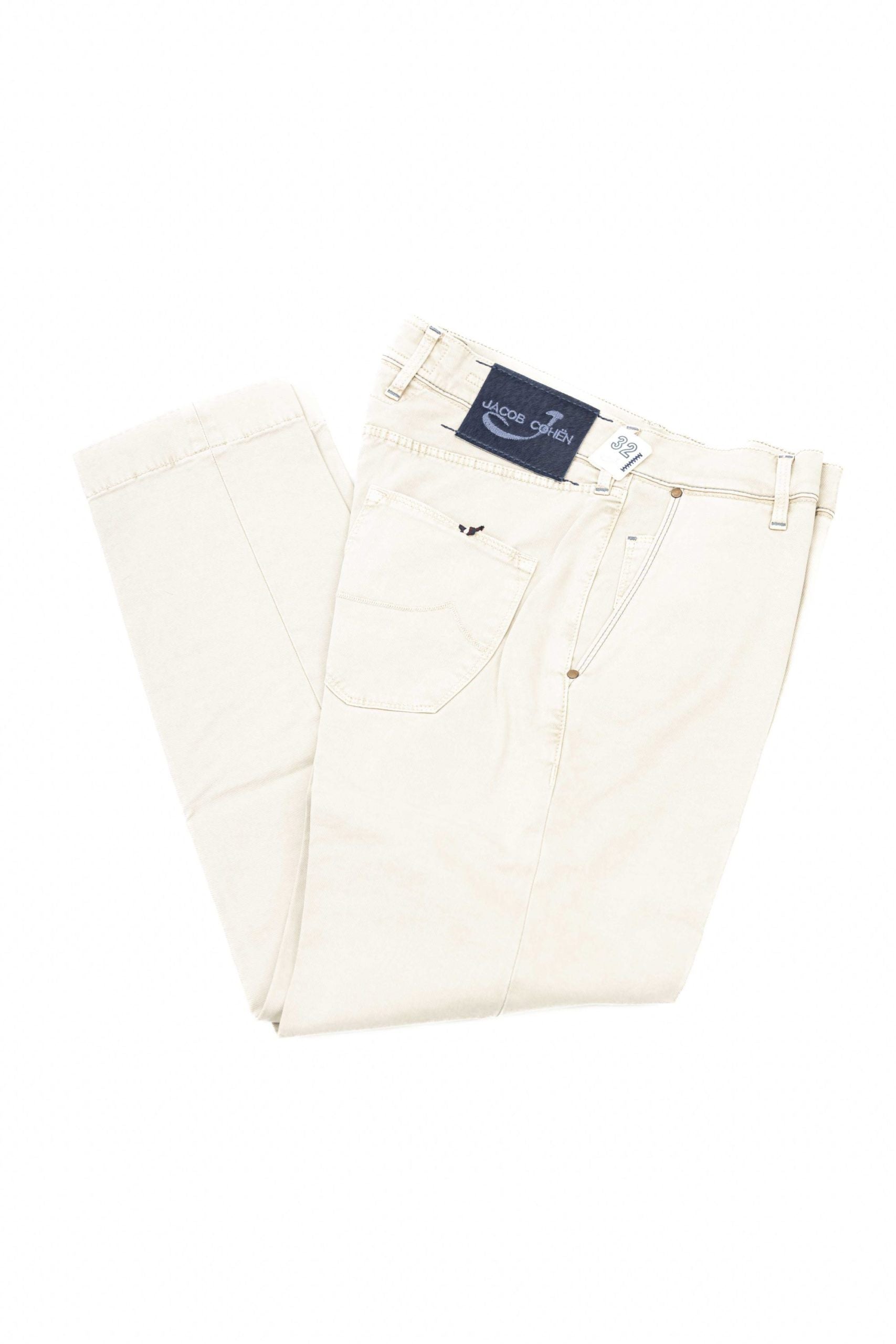 Elegantes Silbernes Chino-Modell Hose