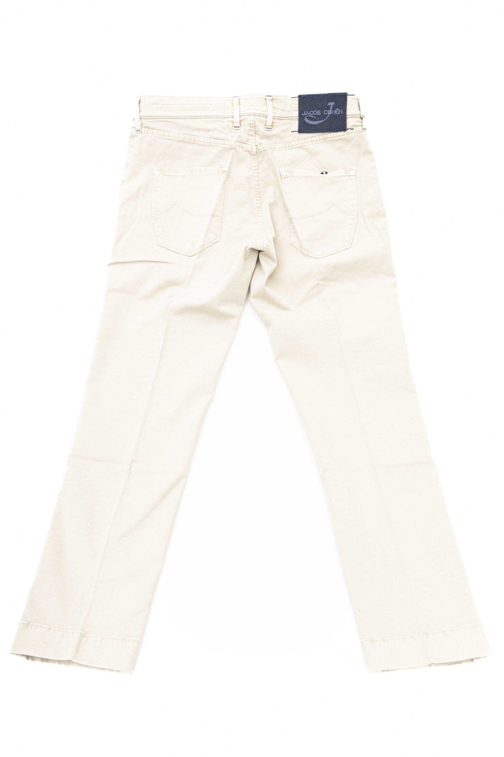 Elegantes Silbernes Chino-Modell Hose