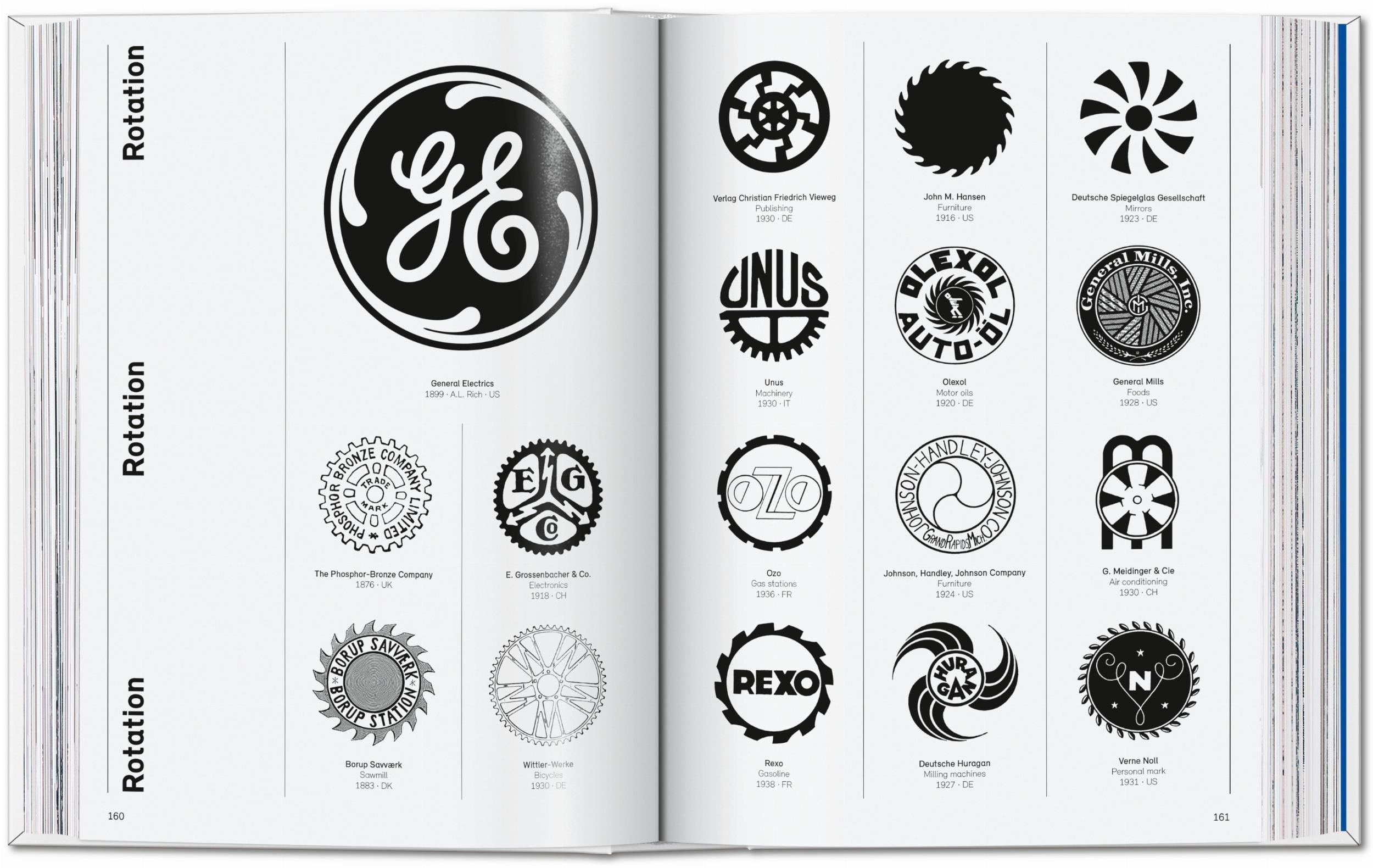 Taschen-Logo Beginnings. Logo Modernism. 45th Ed. (German, French, English)-Graphic Design-Black-Deal-Outlet-by-ARCHIVIST