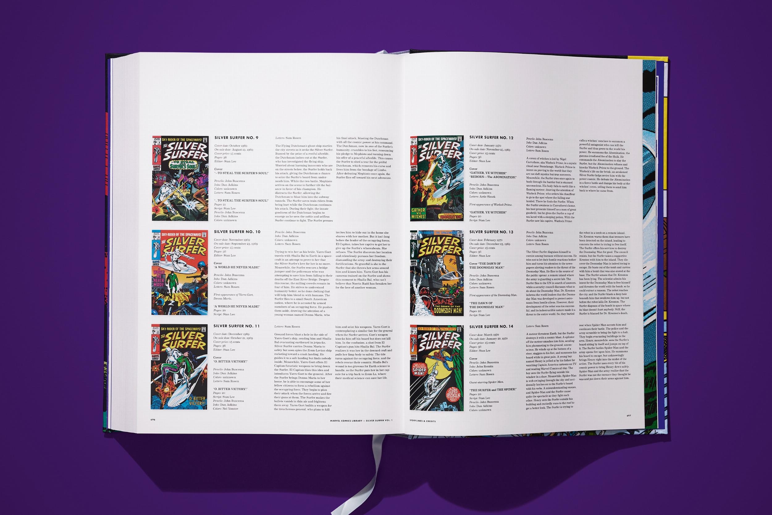 Taschen-Marvel Comics Library. Silver Surfer. 1968–1970 (English) (FFE)-Comics-Black-Deal-Outlet-by-ARCHIVIST