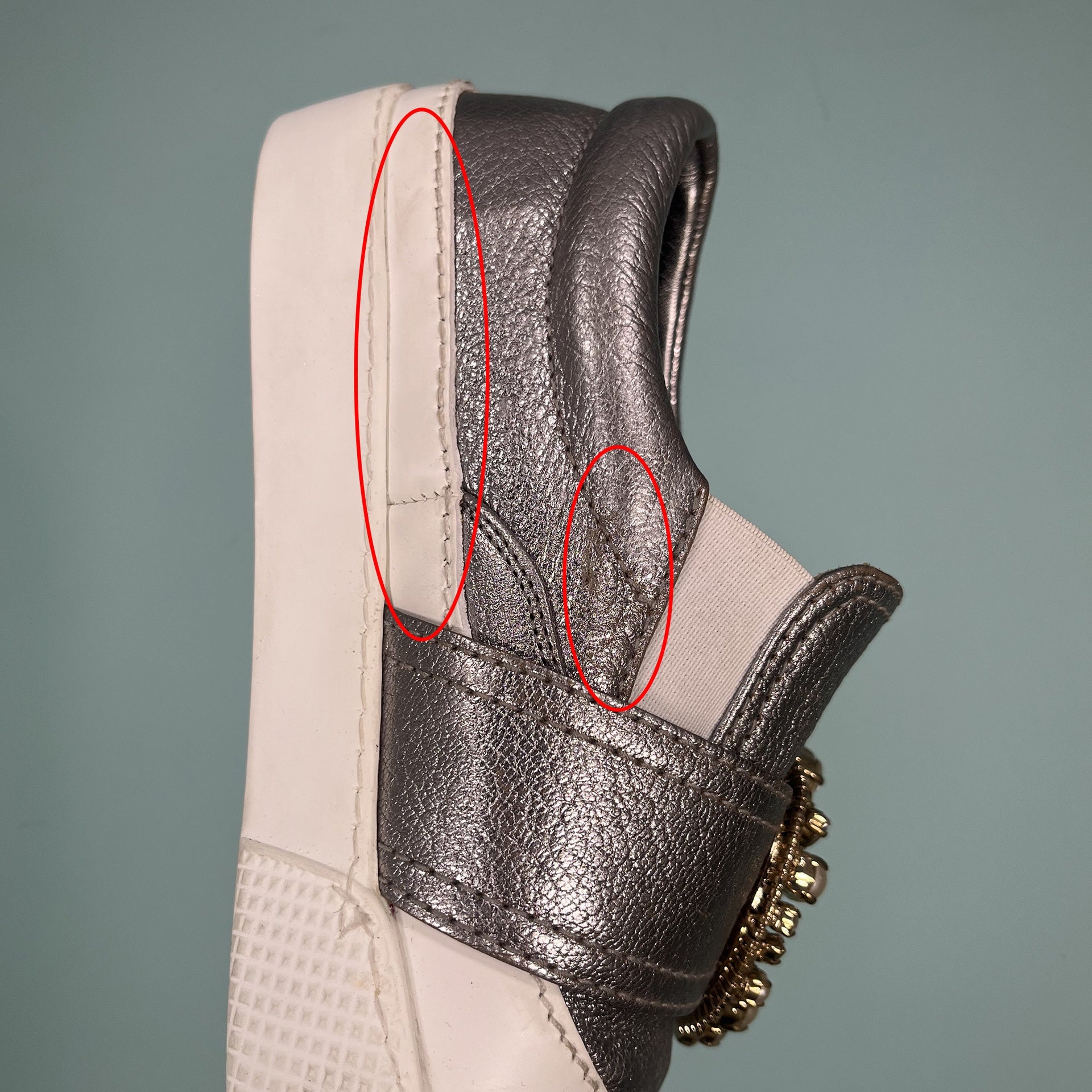 Miu Miu-Miu Miu Leather Crystal Sneakers-WOMEN SHOES-Black-Deal-Outlet-by-ARCHIVIST