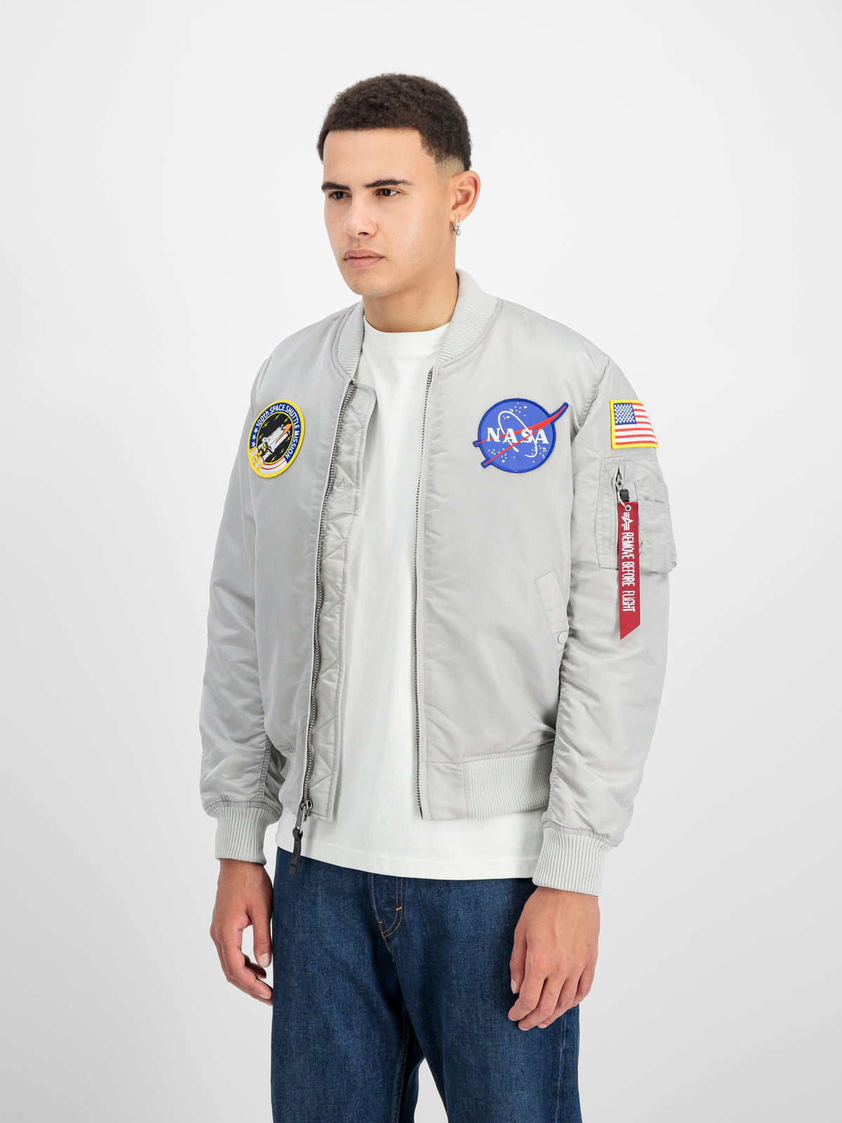 MA-1 VF NASA Slim Bomber Jacket