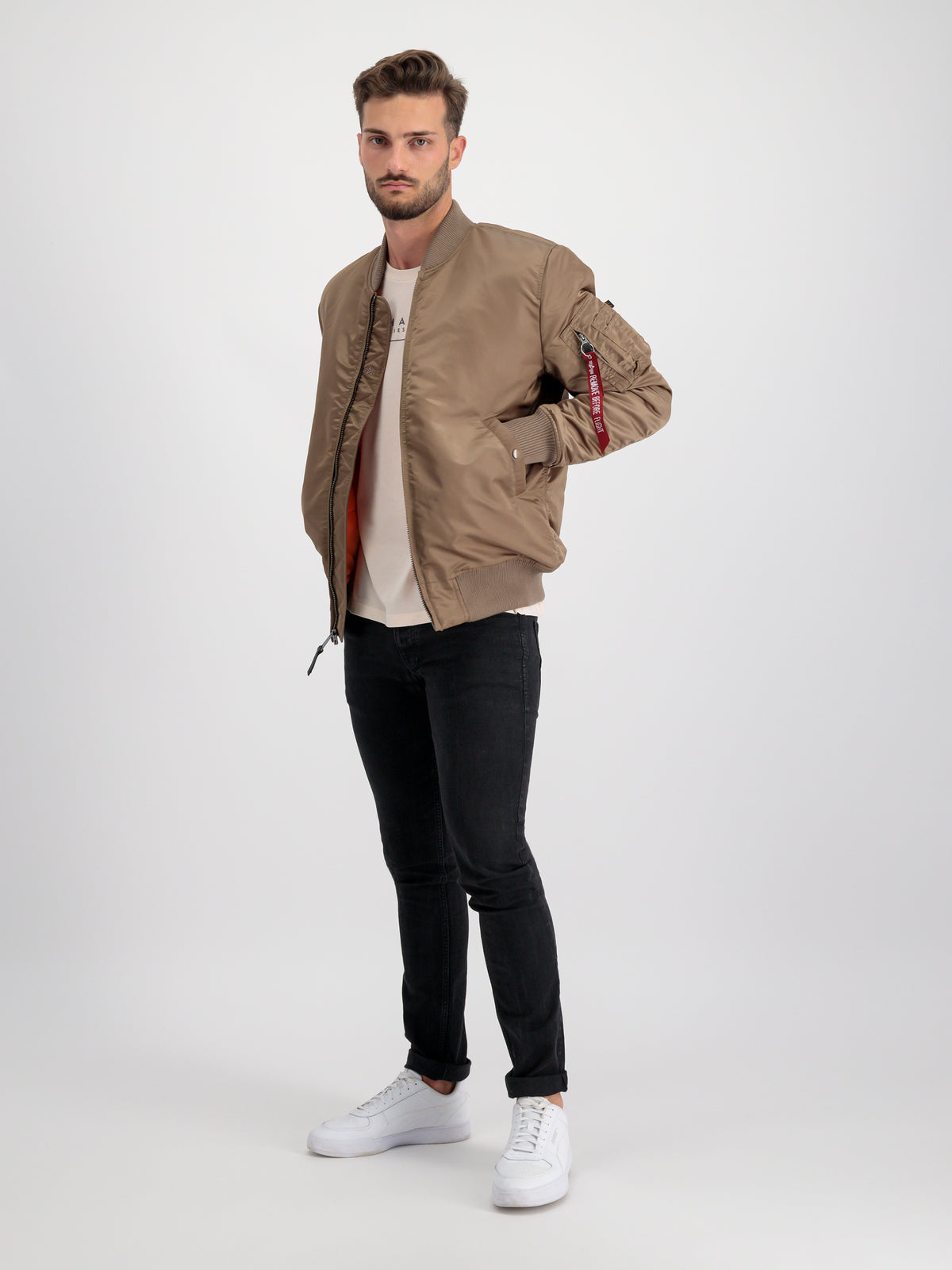MA-1 VF 59 Long Bomber Jacket