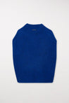 LUISA CERANO-OUTLET-SALE-Pullunder aus Woll-Mix-Strick-34-signal blue-by-ARCHIVIST