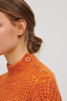 LUISA CERANO-OUTLET-SALE-Ripp-Pullover aus Woll-Mix-Strick-by-ARCHIVIST