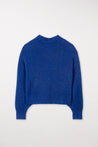 LUISA CERANO-OUTLET-SALE-Pullover aus Woll-Mix-Strick-34-signal blue-by-ARCHIVIST