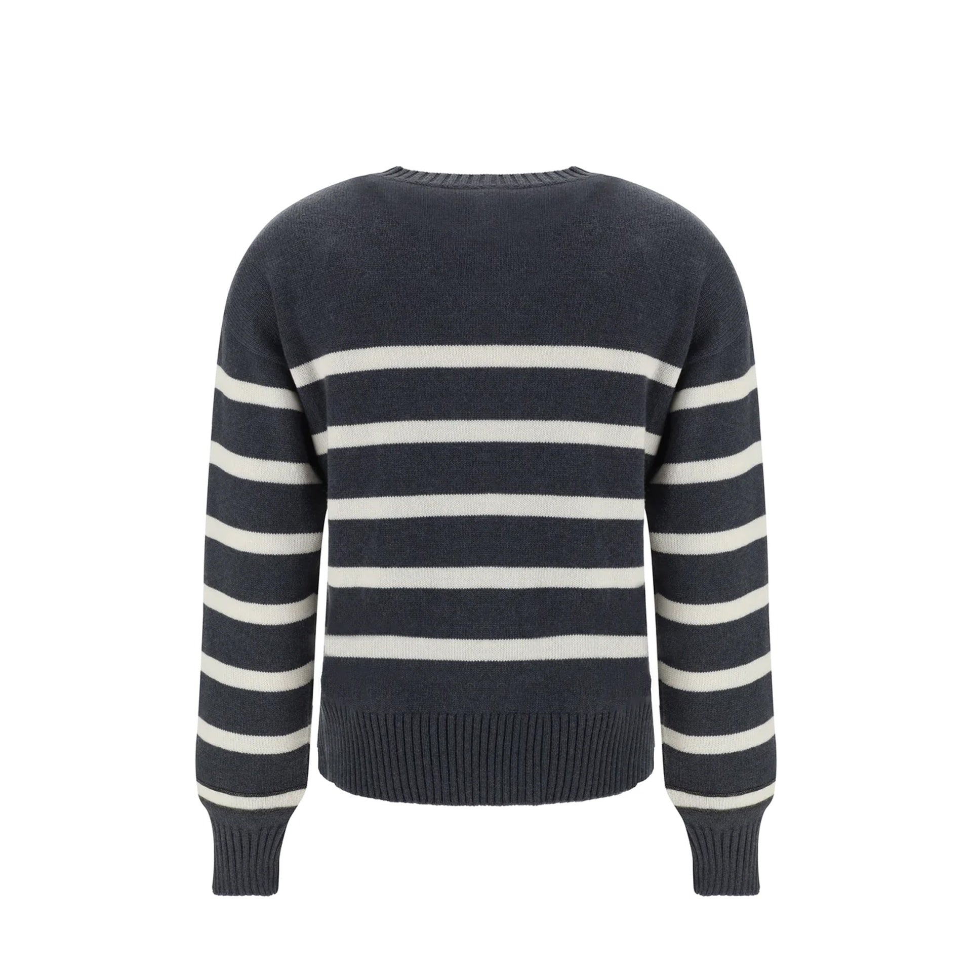 Brunello Cucinelli-Brunello Cucinelli Cashmere Sweater-WOMEN CLOTHING-Black-Deal-Outlet-by-ARCHIVIST