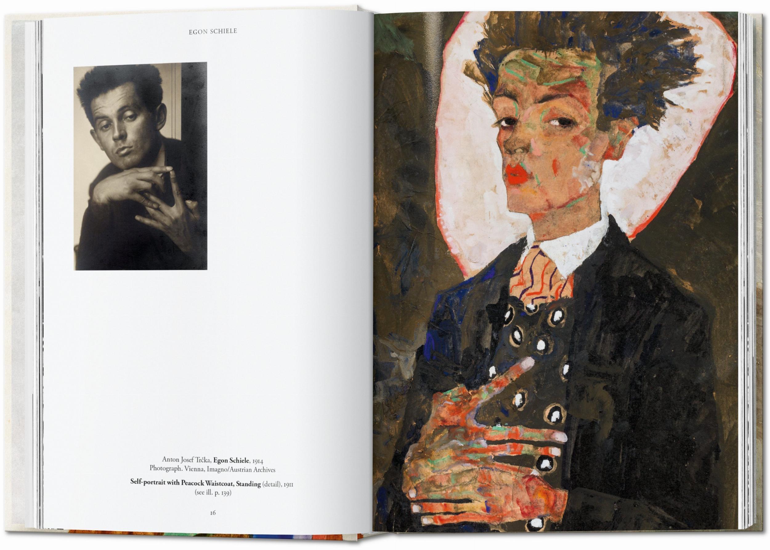 Taschen-Egon Schiele. Las pinturas. 40th Ed. (Spanish)-Art-Black-Deal-Outlet-by-ARCHIVIST