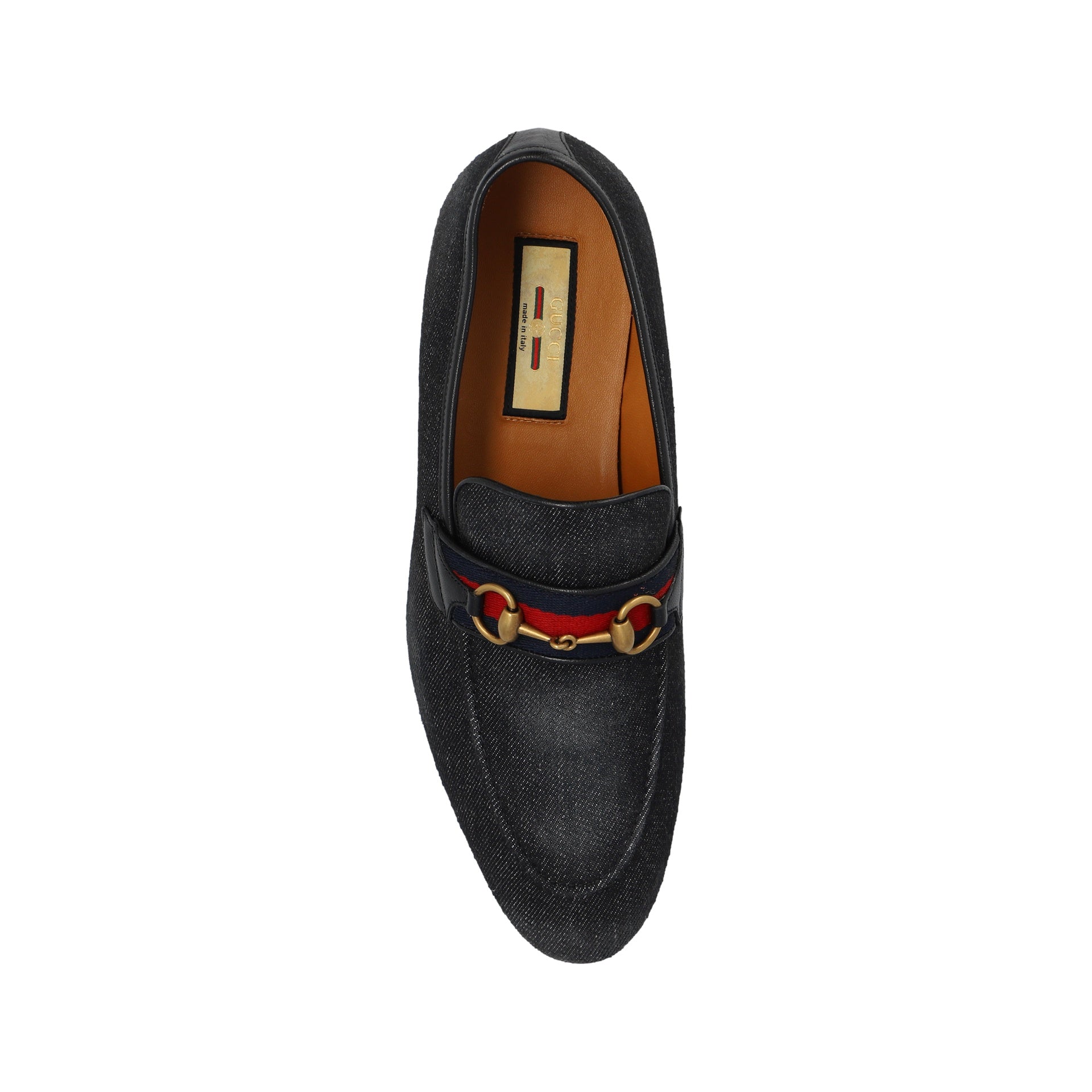 Gucci-Gucci Denim Loafers-MEN SHOES-Black-Deal-Outlet-by-ARCHIVIST