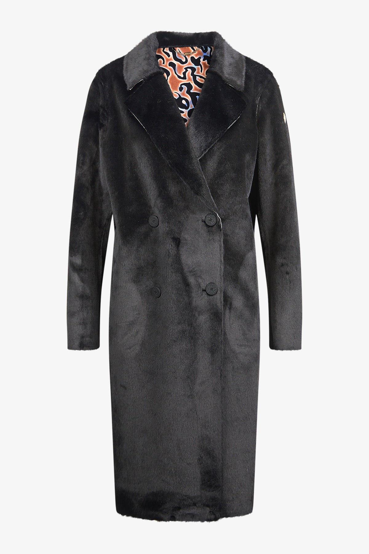 Mantel mit Reverskragen