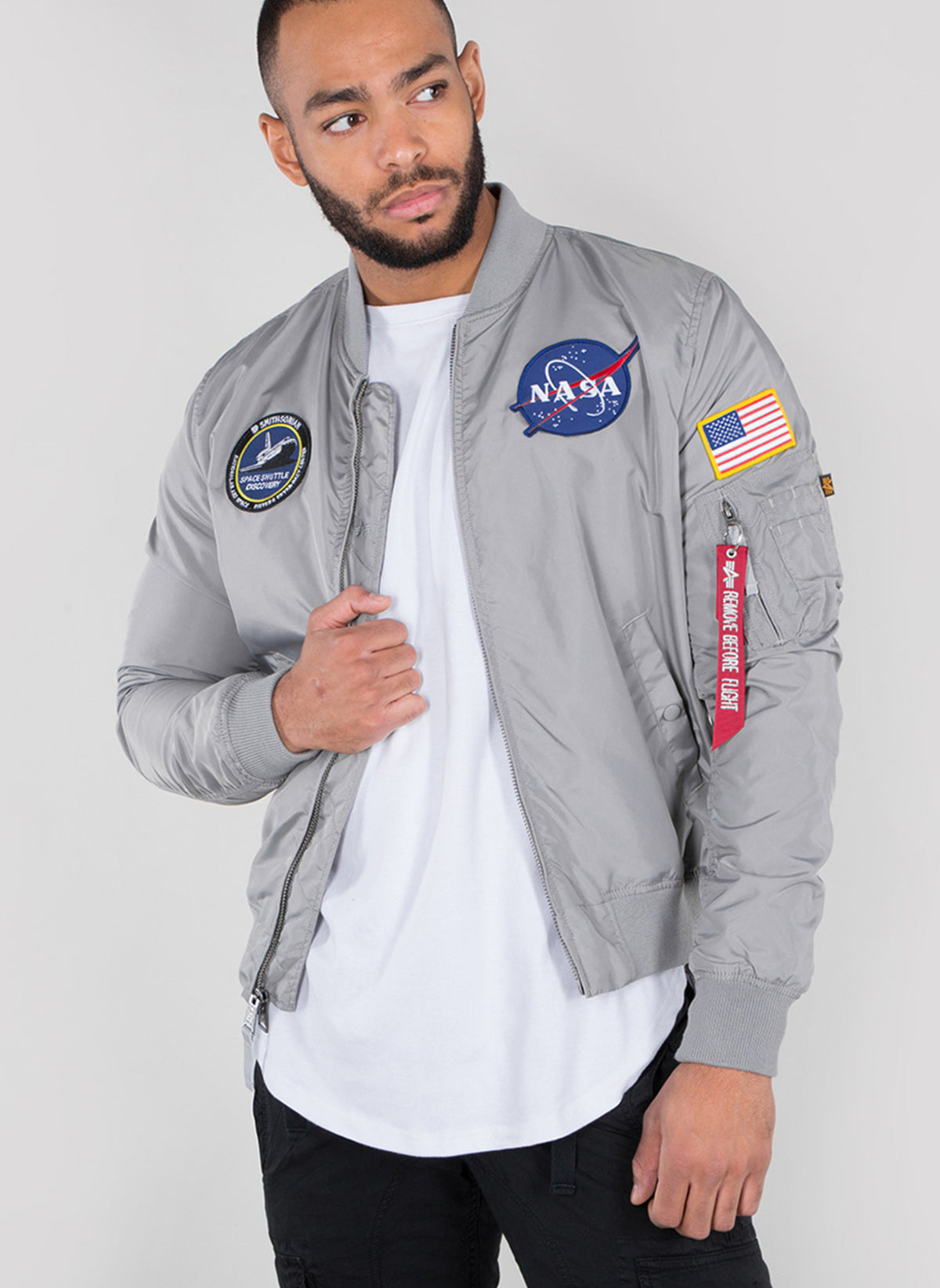 MA-1 TT Two Tone NASA Reversible II Bomber Jacket