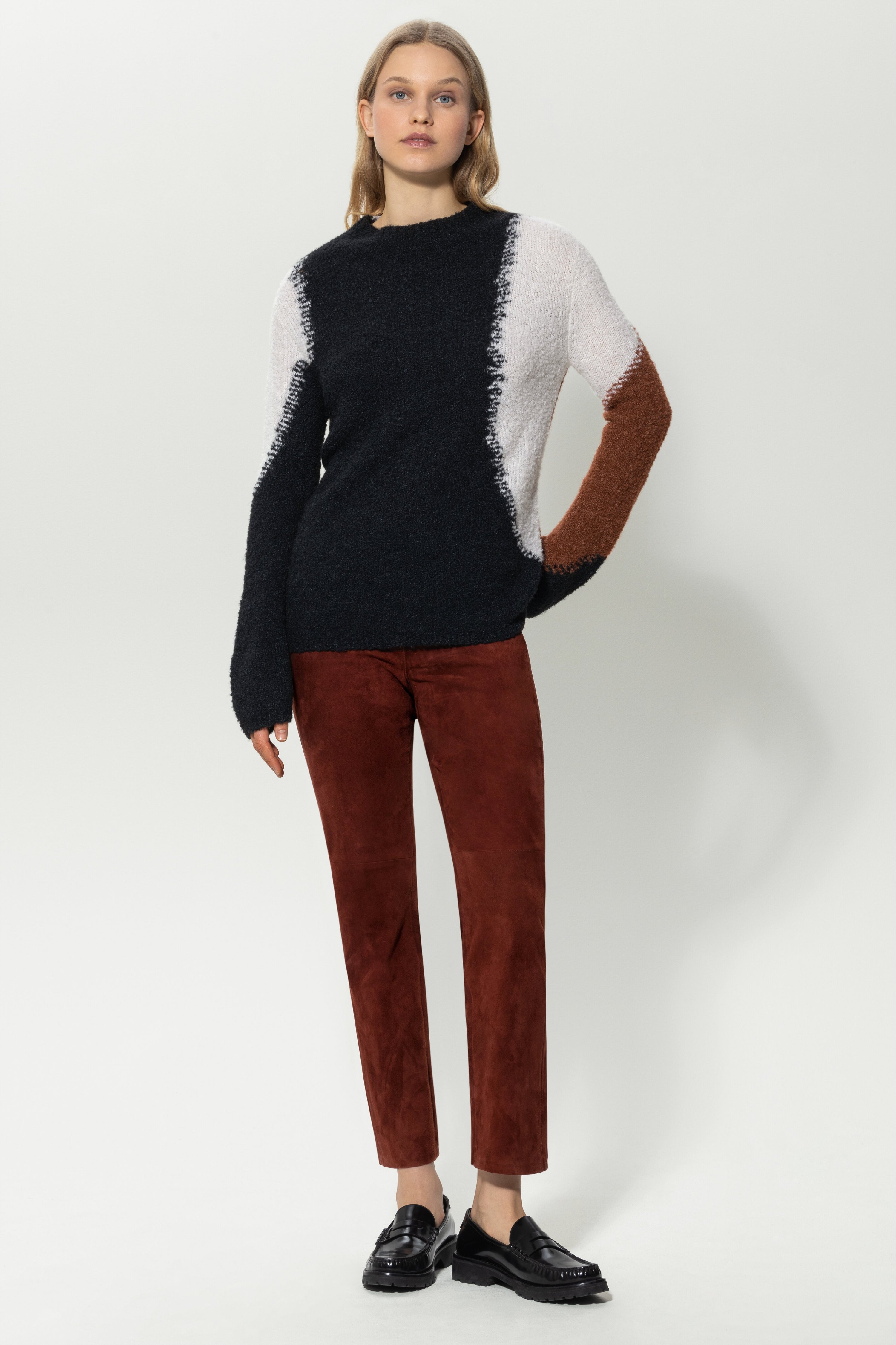 Bouclé-Turtleneck-Pullover-Strick & Pullover-Luisa Cerano-IM-SALE-ARCHIVIST