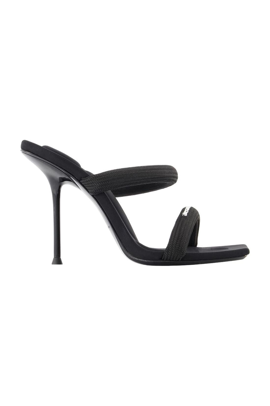 Alexander Wang-Julie Sandalen - Alexander Wang - Nylon - Schwarz-schuhe / sandalen-Black-Deal-Outlet-by-ARCHIVIST