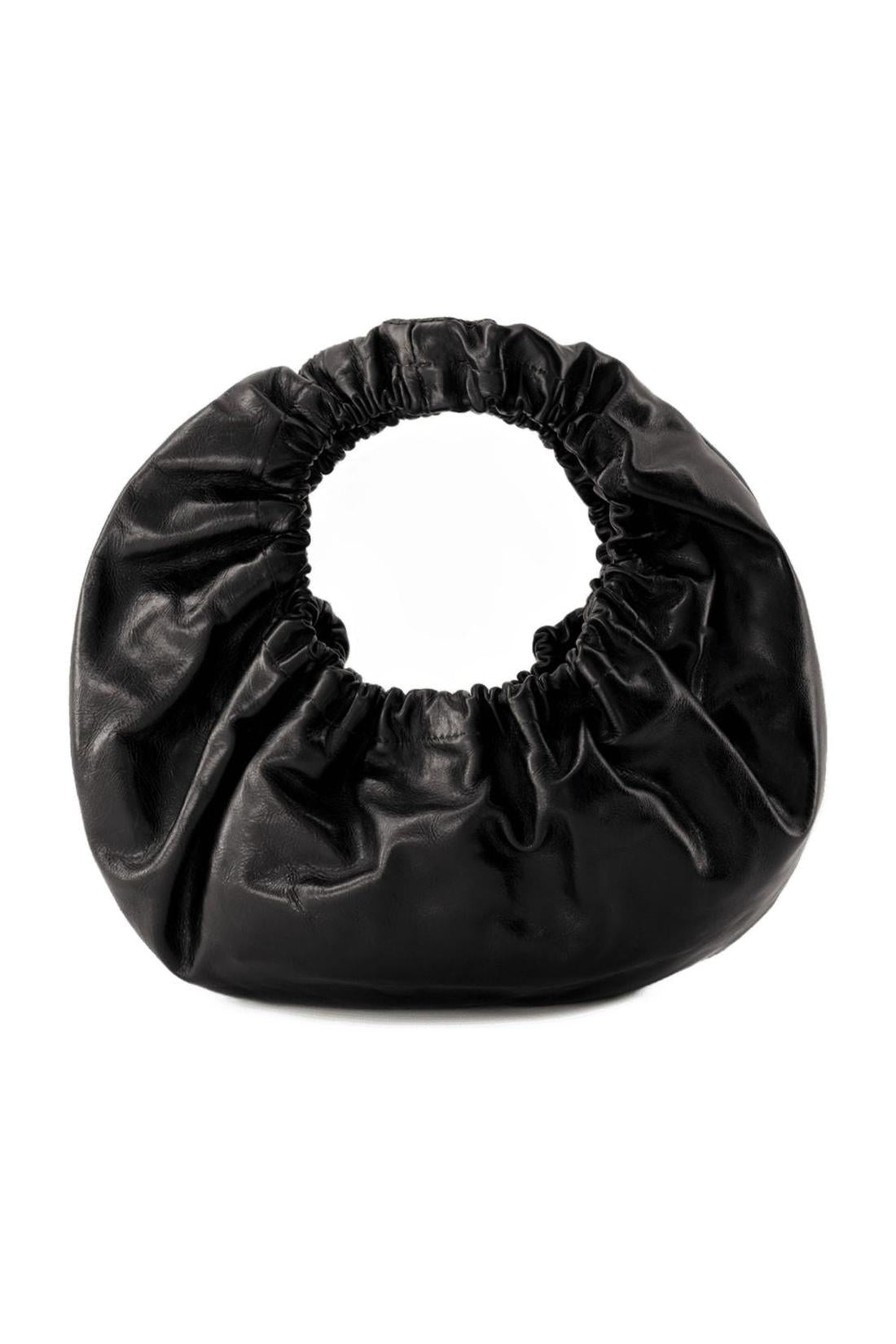 Crescent Small Handtasche - Alexander Wang - Leder - Schwarz