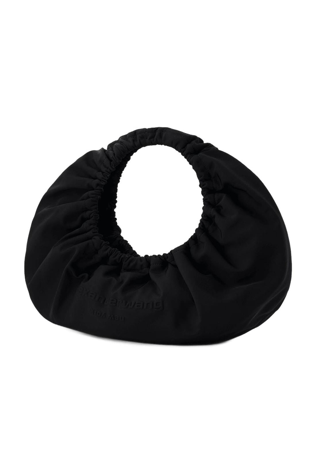 Crescent Medium Schultertasche - Alexander Wang - Nylon - Schwarz