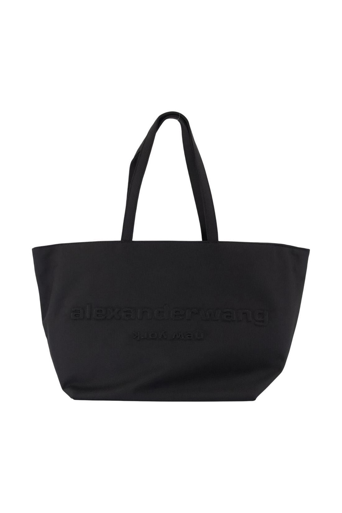 Alexander Wang-Punch Einkaufstasche - Alexander Wang - Nylon - Schwarz-Taschen-Black-Deal-Outlet-by-ARCHIVIST