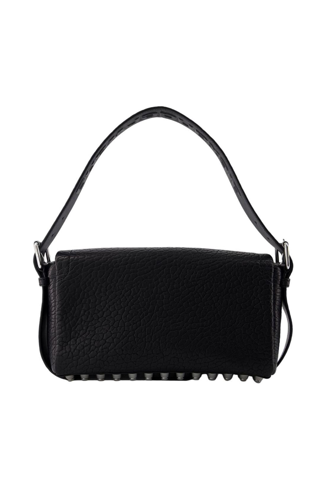 Alexander Wang-Ricco Medium Flap Handtasche - Alexander Wang - Leder - Schwarz-Taschen-Black-Deal-Outlet-by-ARCHIVIST