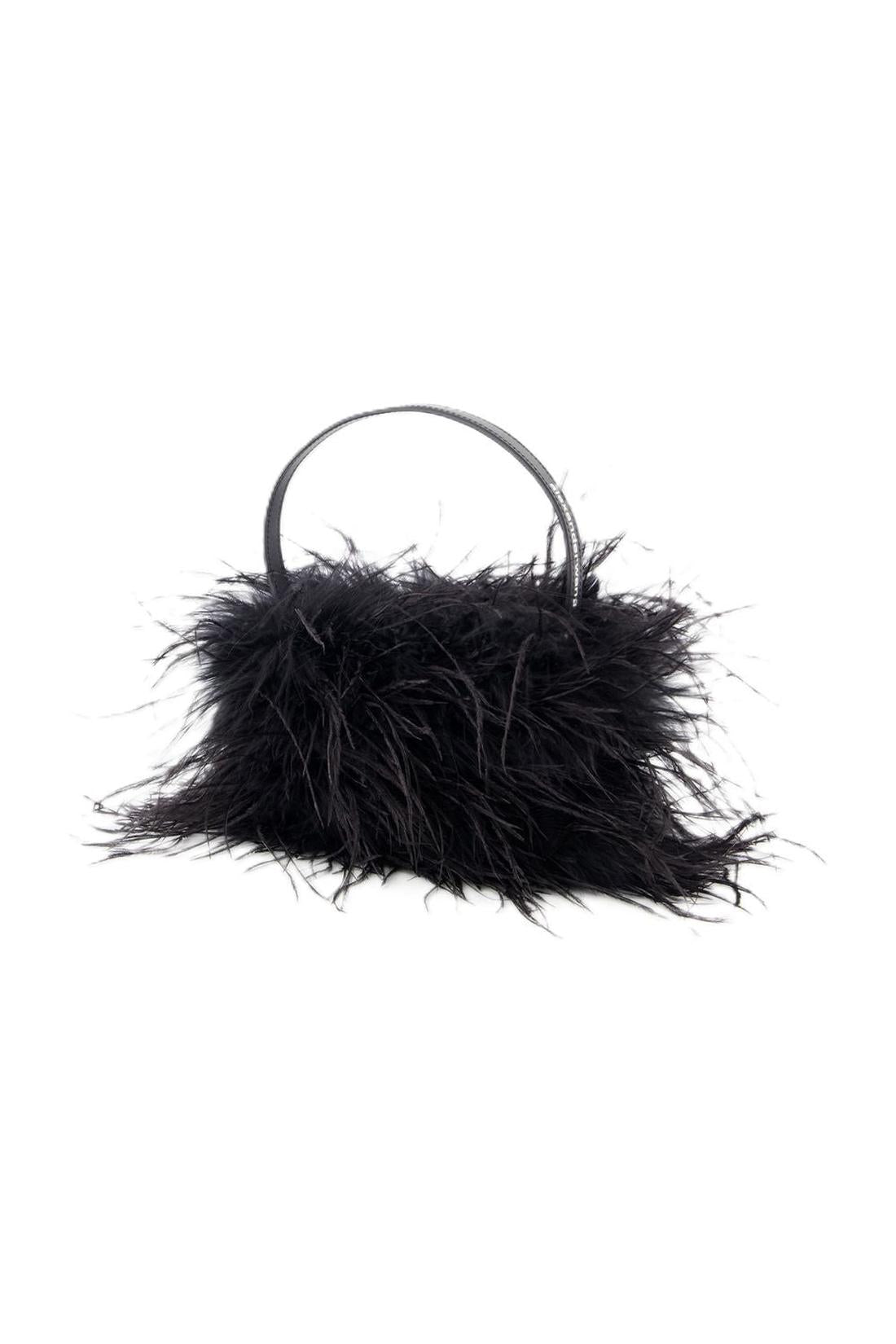 Heiress Handtasche Medium - Alexander Wang - Feder - Schwarz