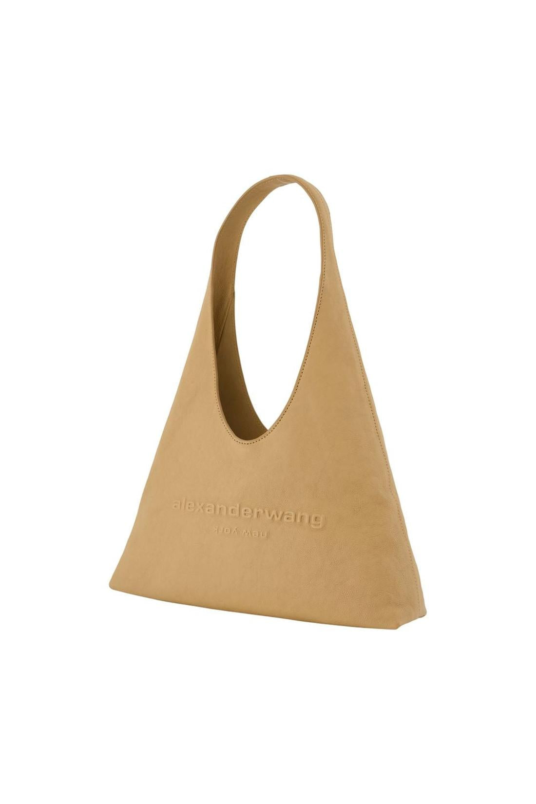 Alexander Wang-Pike Small Hobo Schultertasche - Alexander Wang - Leder - Beige-Taschen-Black-Deal-Outlet-by-ARCHIVIST