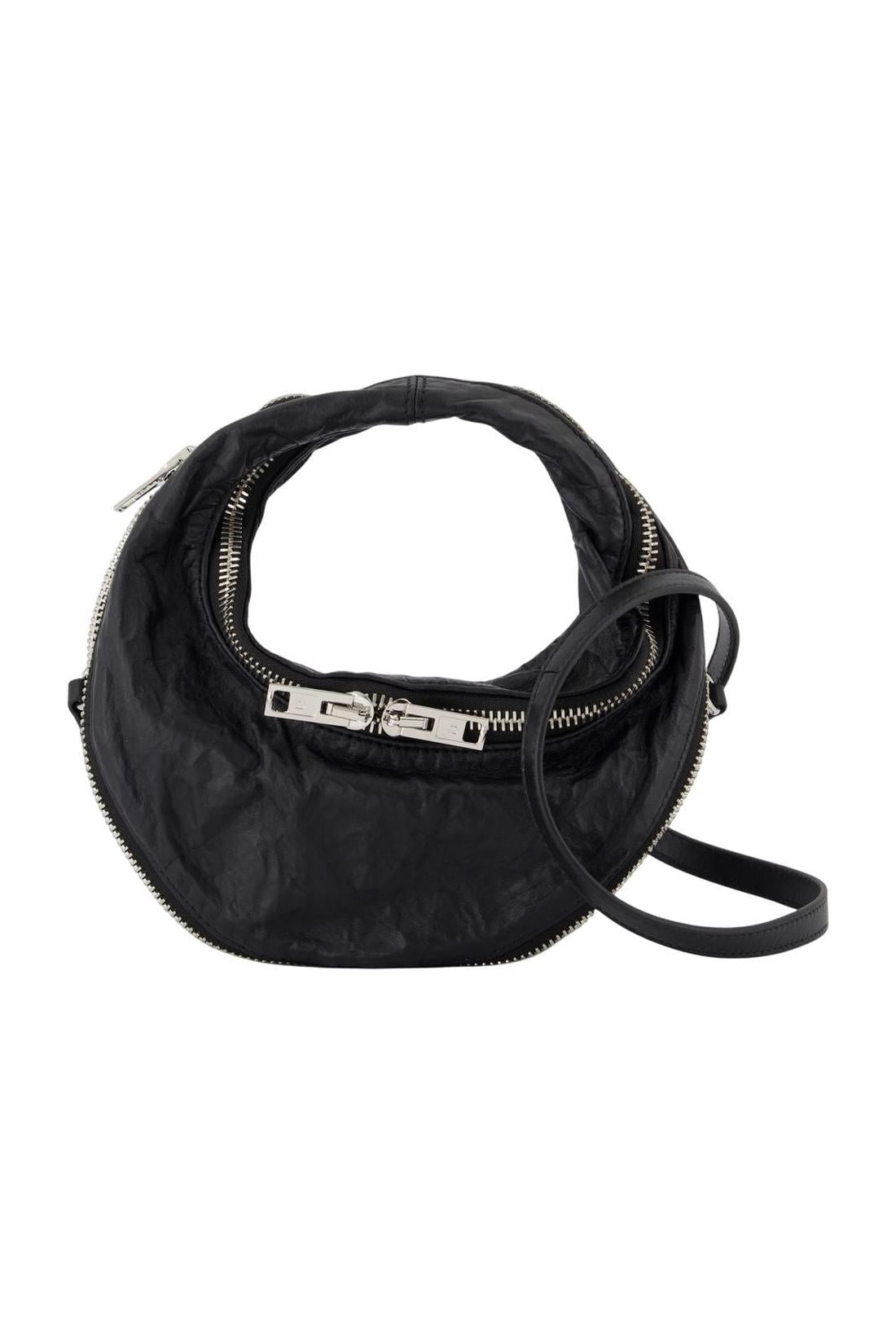 Alexander Wang-Twyst Mini Schultertasche - Alexander Wang - Leder - Schwarz-Taschen-Black-Deal-Outlet-by-ARCHIVIST