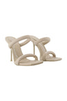 Alexander Wang-Julie Tubular Webbing Sandalen - Alexander Wang - Nylon - Beige-schuhe / sandalen-Black-Deal-Outlet-by-ARCHIVIST