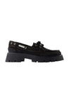 Alexander Wang-Carson Boat Mokassins - Alexander Wang - Leder - Schokolade-schuhe / flache-schuhe-Black-Deal-Outlet-by-ARCHIVIST