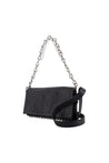 Alexander Wang-Ricco Crushed Slim Schultertasche - Alexander Wang - Leder - Schwarz-Taschen-Black-Deal-Outlet-by-ARCHIVIST