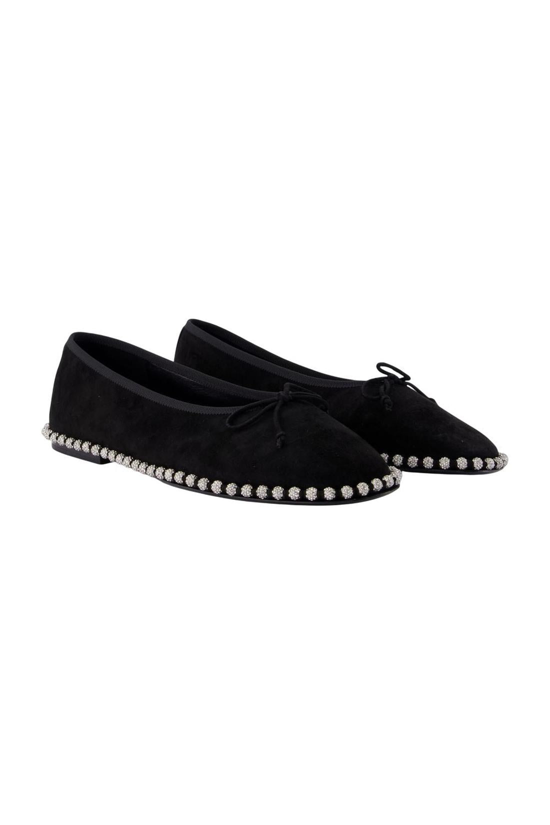 Alexander Wang-Ballerinas Lina Ballchain - Alexander Wang - Leder - Schwarz-schuhe / flache-schuhe-Black-Deal-Outlet-by-ARCHIVIST