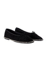 Alexander Wang-Ballerinas Lina Ballchain - Alexander Wang - Leder - Schwarz-schuhe / flache-schuhe-Black-Deal-Outlet-by-ARCHIVIST
