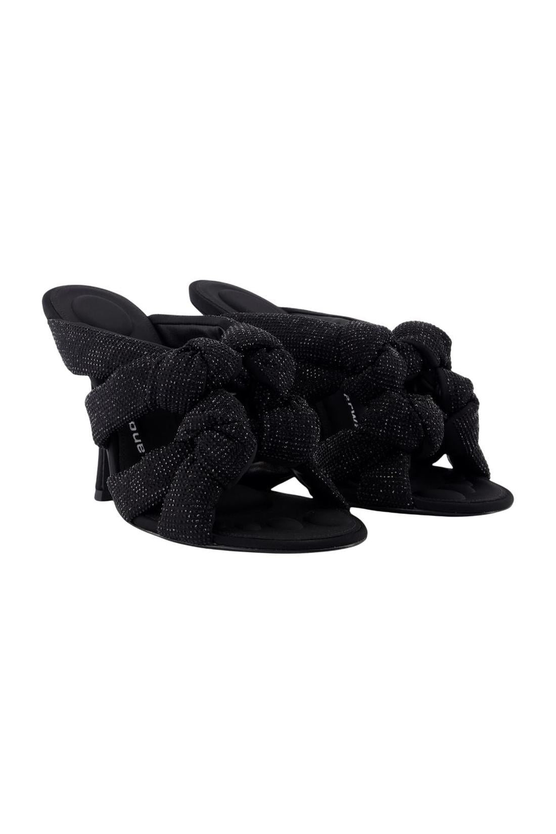 Alexander Wang-Delvy 105mm Sandalen - Alexander Wang - Nylon - Schwarz-schuhe / sandalen-Black-Deal-Outlet-by-ARCHIVIST