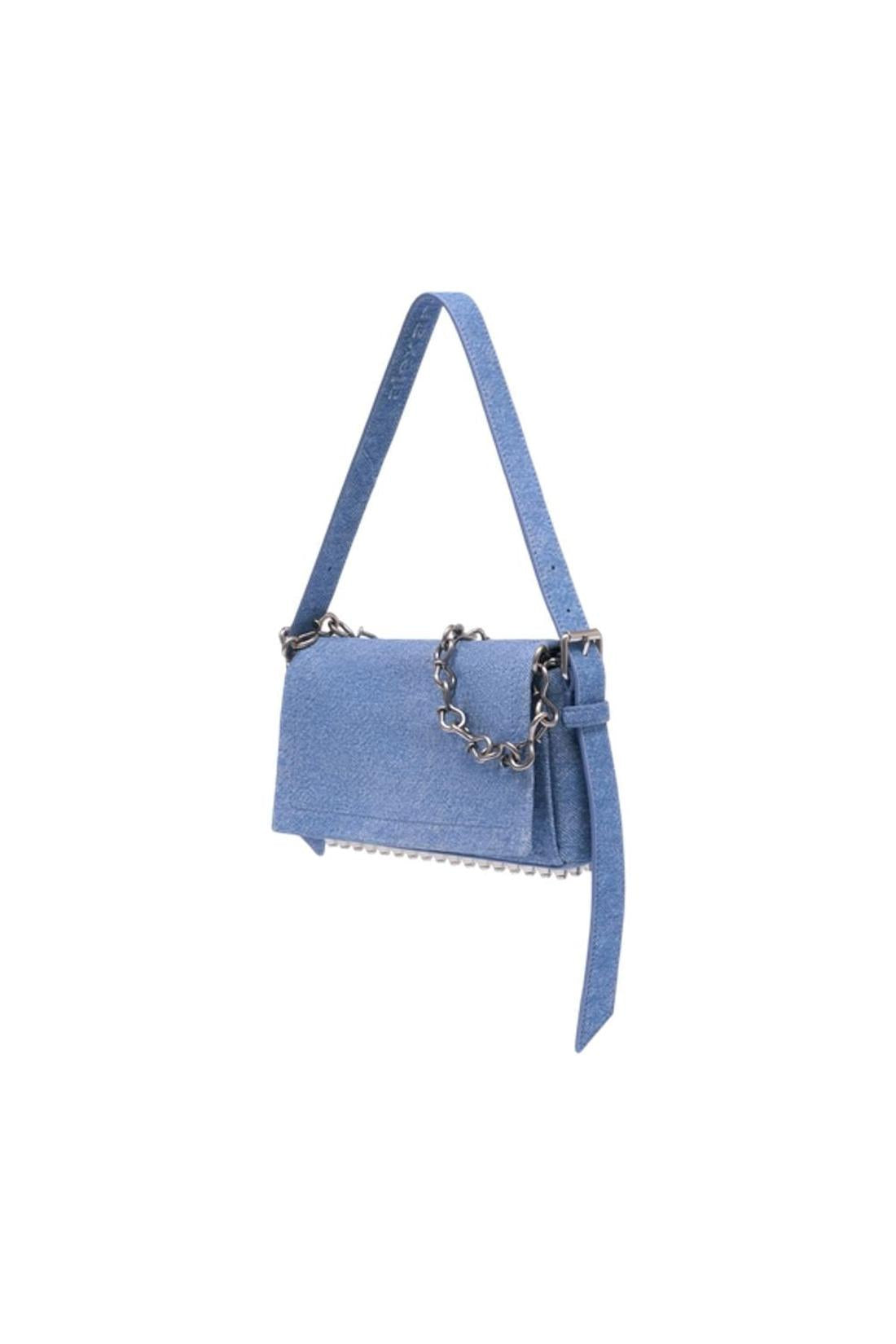 Alexander Wang-Ricco Schultertasche - Alexander Wang - Leder - Blau-Taschen-Black-Deal-Outlet-by-ARCHIVIST