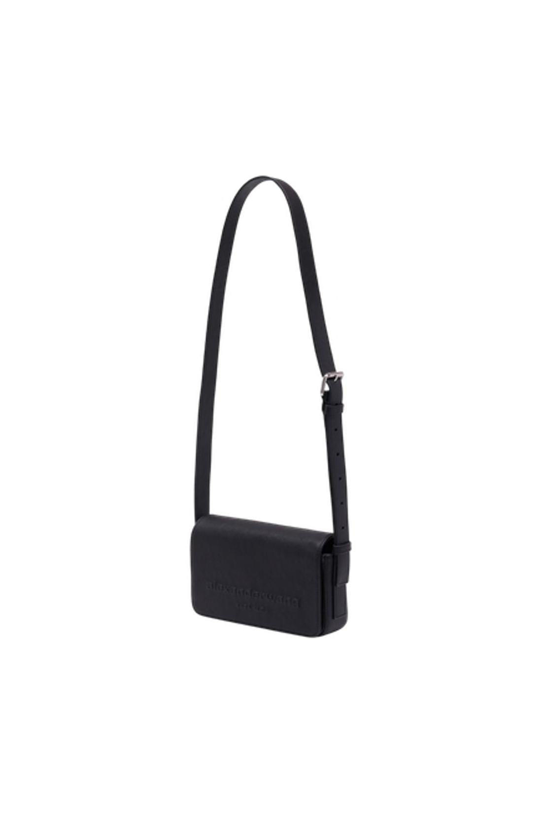 Alexander Wang-Punch Schultertasche - Alexander Wang - Leder - Schwarz-Taschen-Black-Deal-Outlet-by-ARCHIVIST