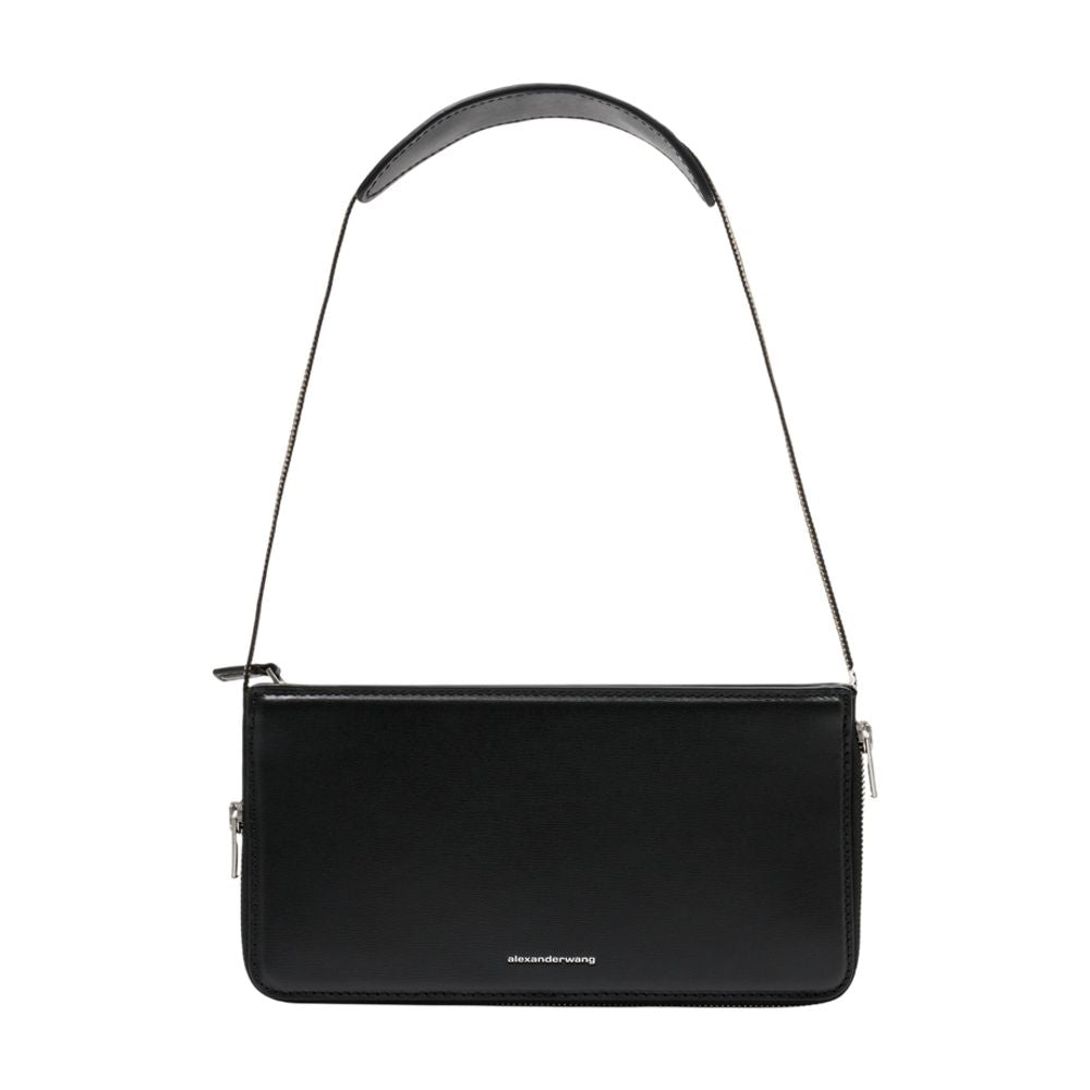 Siren Schultertasche - Alexander Wang - Leder - Schwarz
