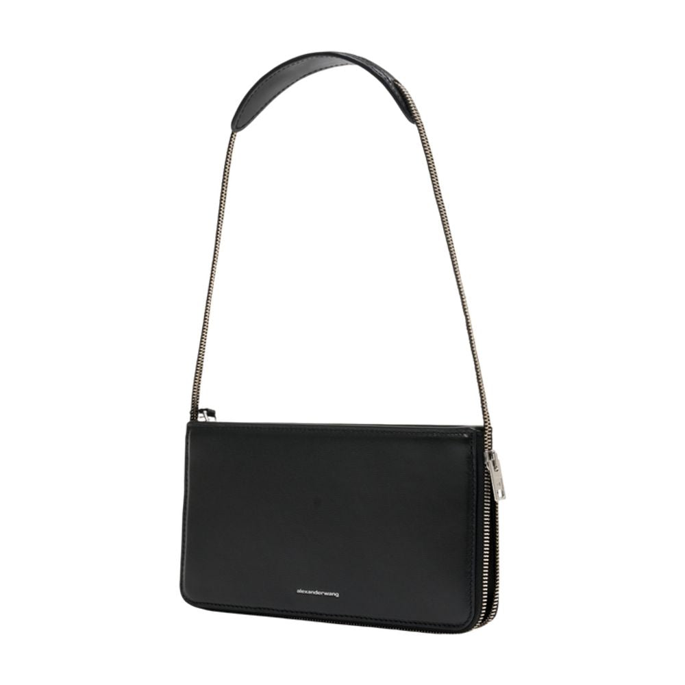 Siren Schultertasche - Alexander Wang - Leder - Schwarz