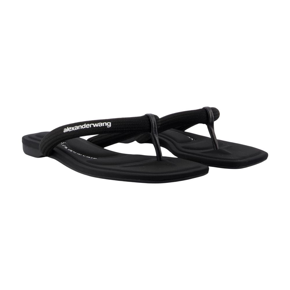 Jenna Sandalen - Alexander Wang - Nylon - Schwarz