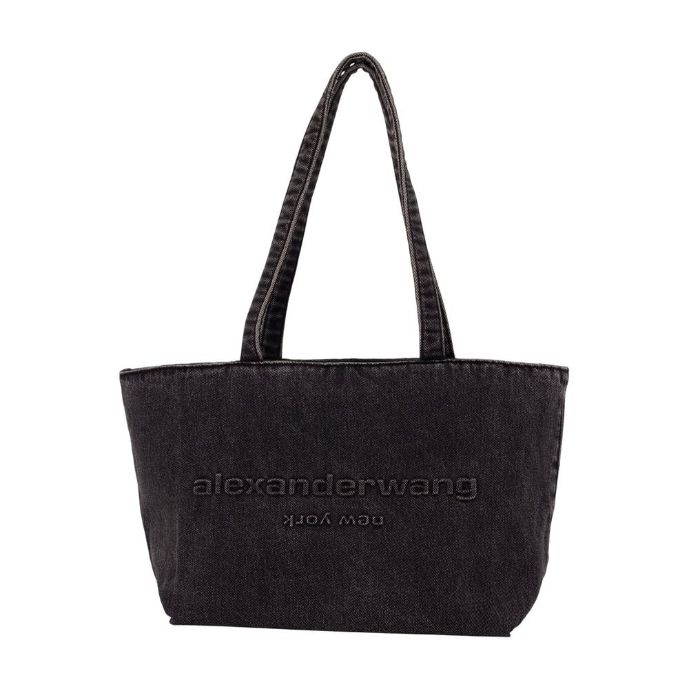 Einkaufstasche „Punch Medium“ – „ Alexander Wang “ – Baumwolle – Dunkelgrau