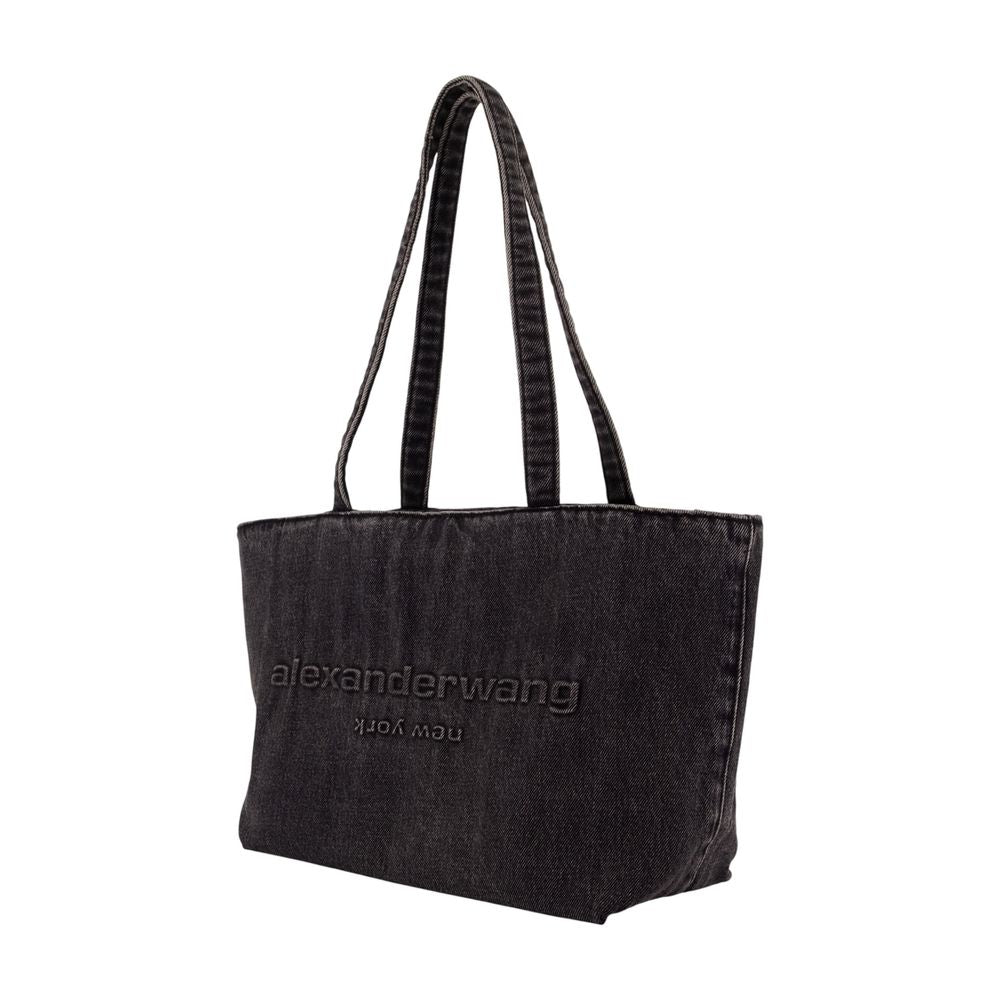Einkaufstasche „Punch Medium“ – „ Alexander Wang “ – Baumwolle – Dunkelgrau