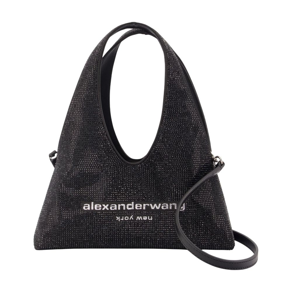 Umhängetasche Pike Mini – Alexander Wang – Kunstleder – Schwarz
