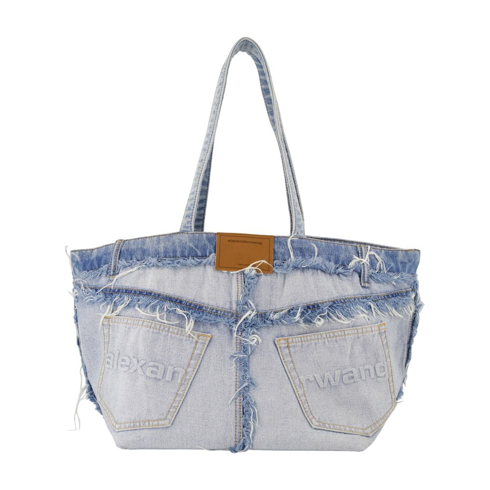 Einkaufstasche Punch - Alexander Wang - Baumwolle - Blau