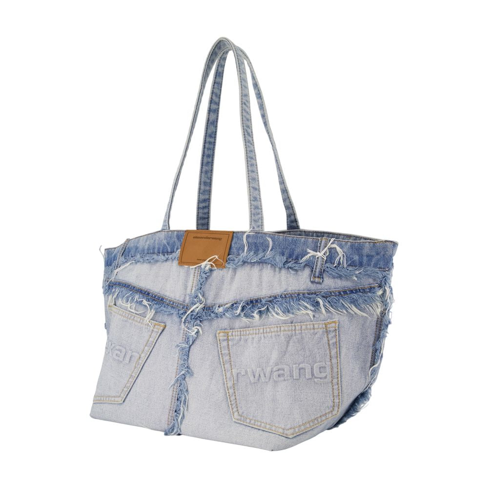 Einkaufstasche Punch - Alexander Wang - Baumwolle - Blau