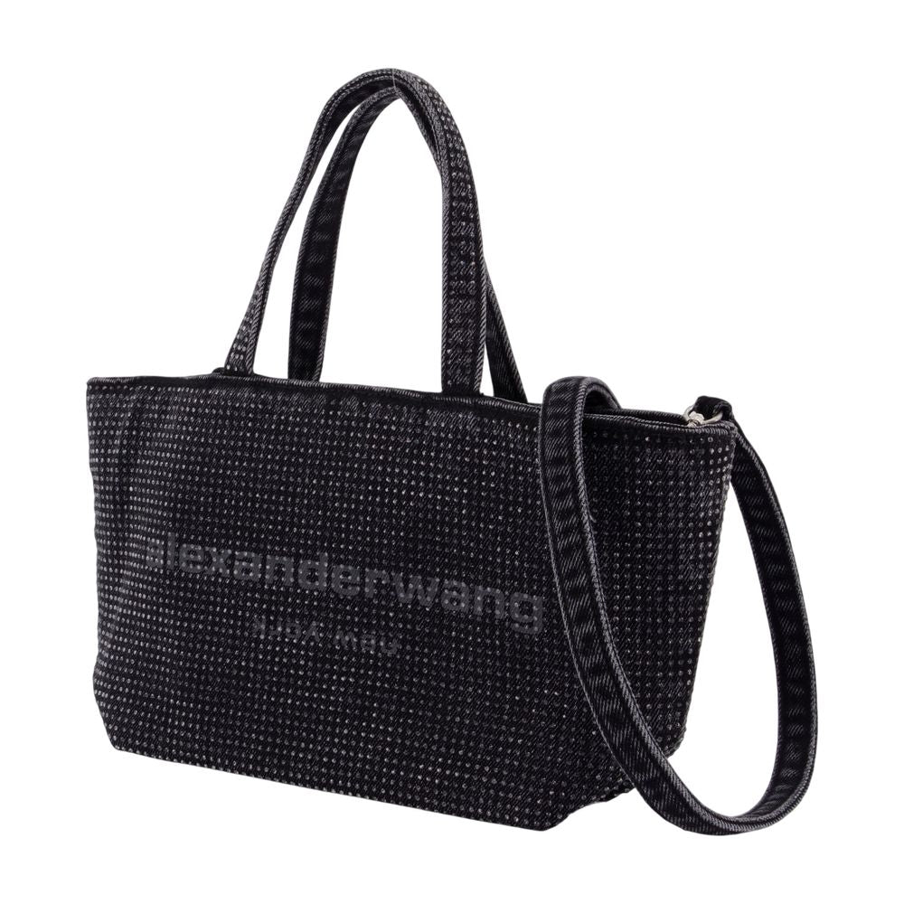 Einkaufstasche „Punch Small“ – „ Alexander Wang “ – Baumwolle – Dunkelgrau