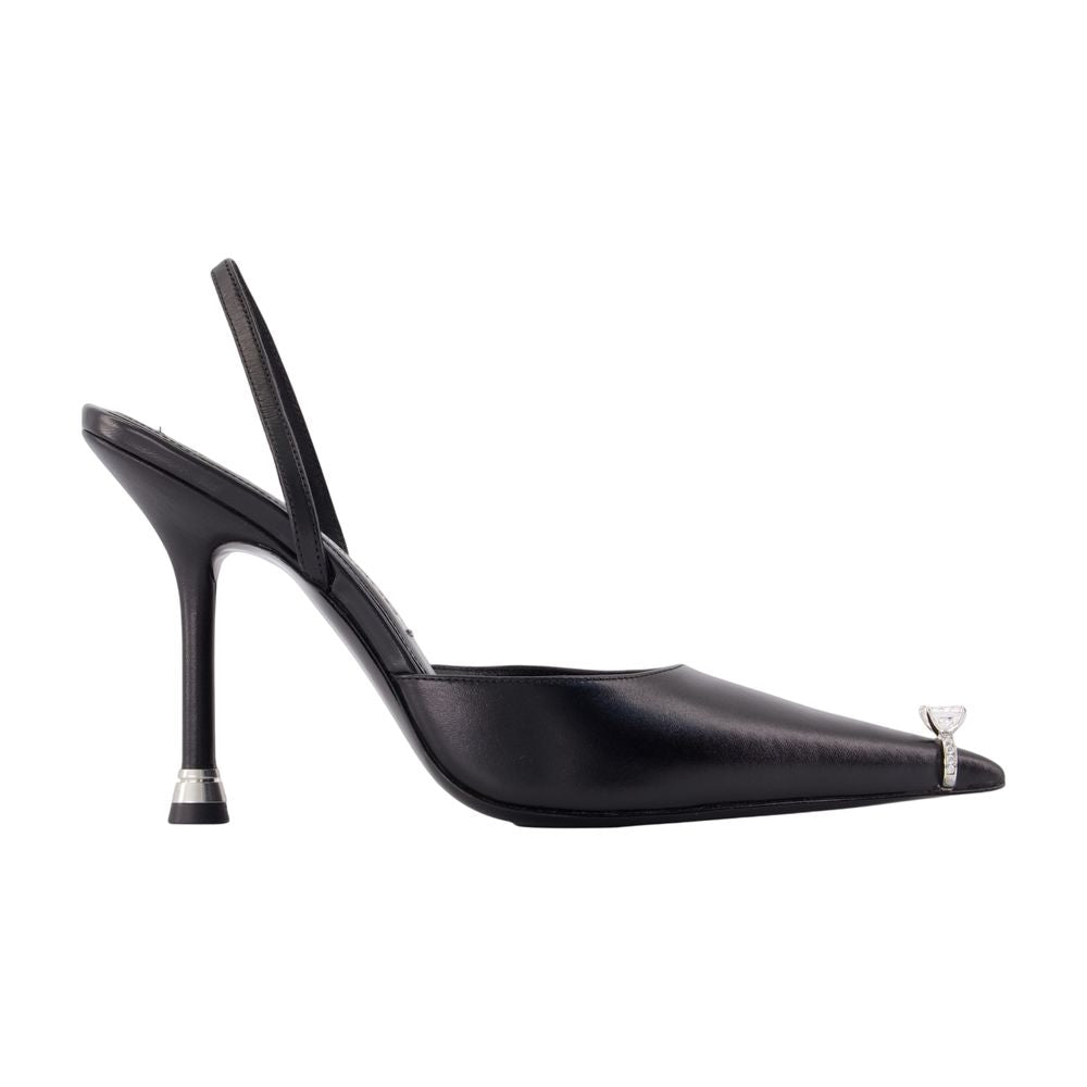 Akilita 105mm Pumps - Alexander Wang - Leder - Schwarz