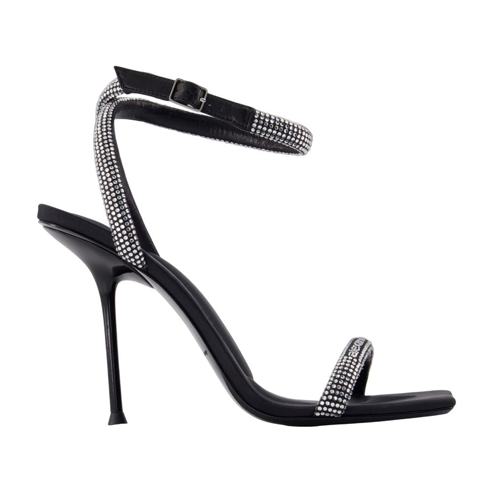 Julie 105mm Sandalen - Alexander Wang - Synthetik - Schwarz