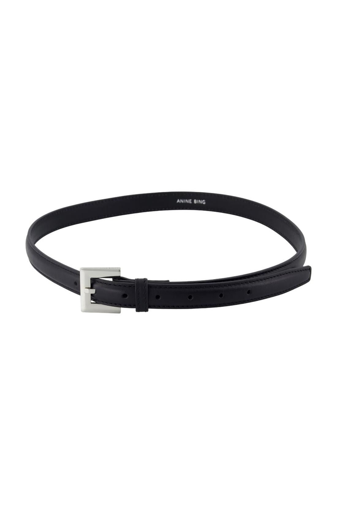 Anine Bing-Nicola Gürtel - ANINE BING - Leder - Schwarz-Outdoor-Black-Deal-Outlet-by-ARCHIVIST