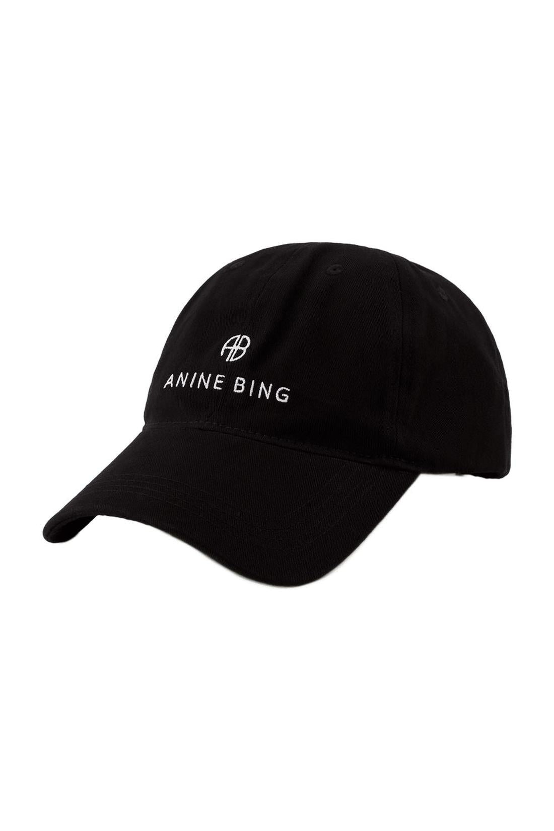 Anine Bing-Baseballmütze - Anine Bing - Baumwolle - Schwarz-Outdoor-Black-Deal-Outlet-by-ARCHIVIST