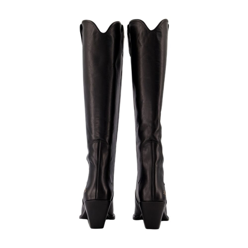 Tania-Stiefel – Anine Bing – Leder – Schwarz