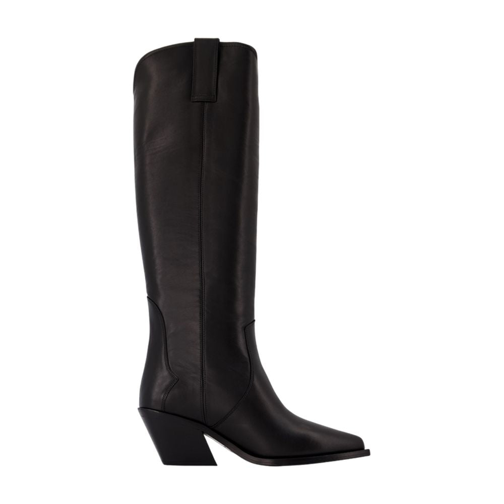 Tania-Stiefel – Anine Bing – Leder – Schwarz