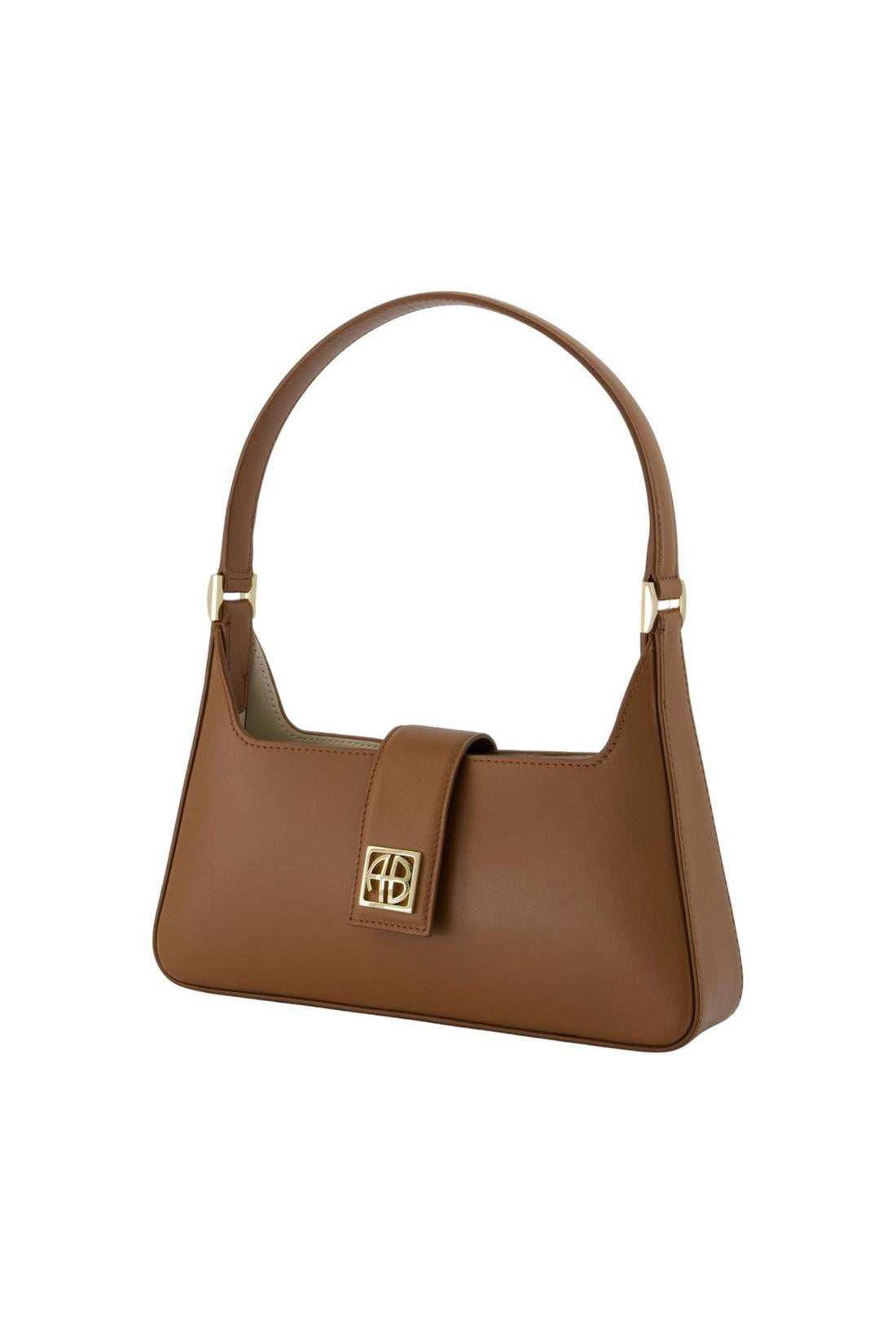 Anine Bing-Lou Schultertasche - ANINE BING - Leder - Braun-Taschen-Black-Deal-Outlet-by-ARCHIVIST