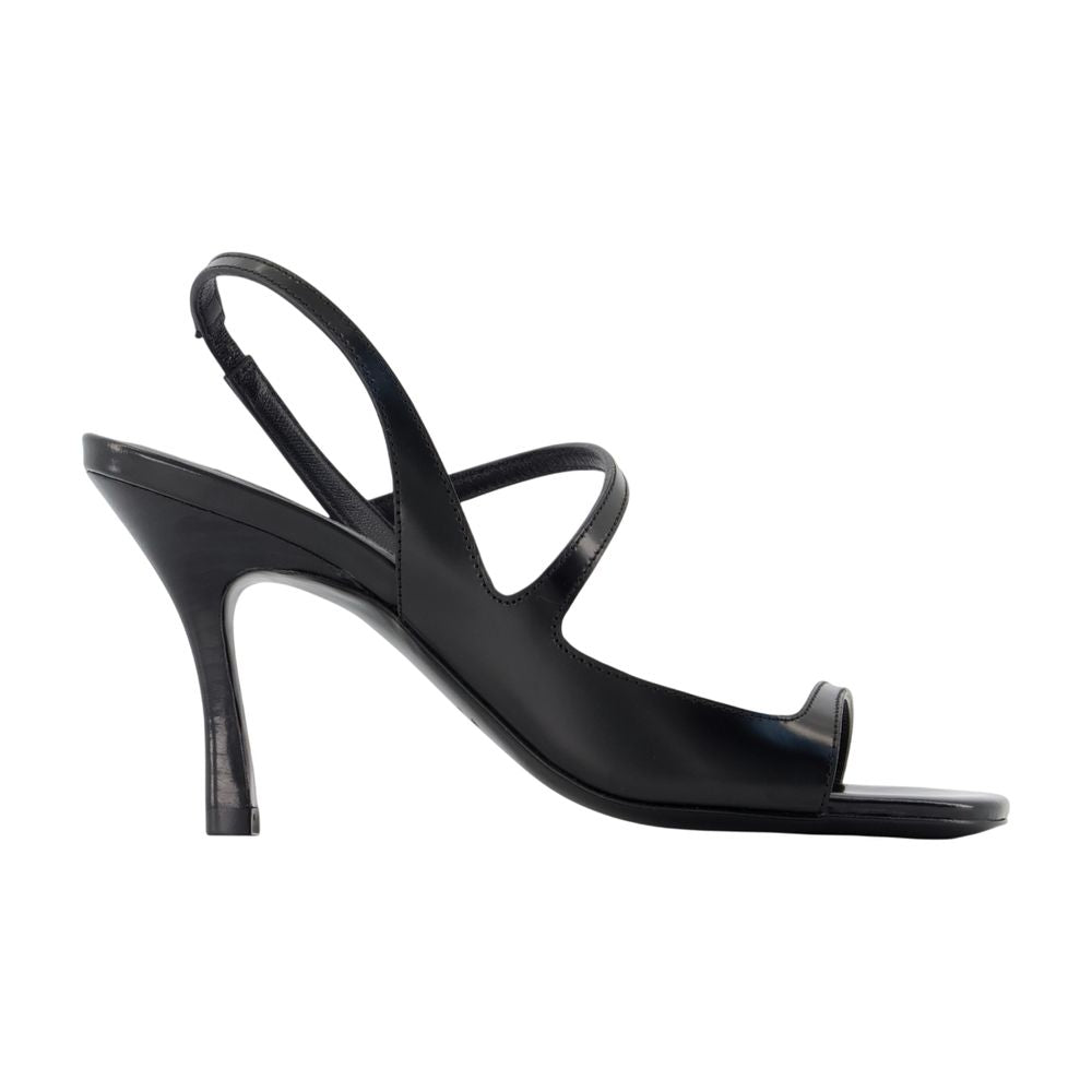 Sandalen Iva Smooth – ANINE BING – Leder – Schwarz